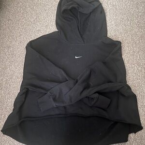 Nike Black Hoodie with Swoosh